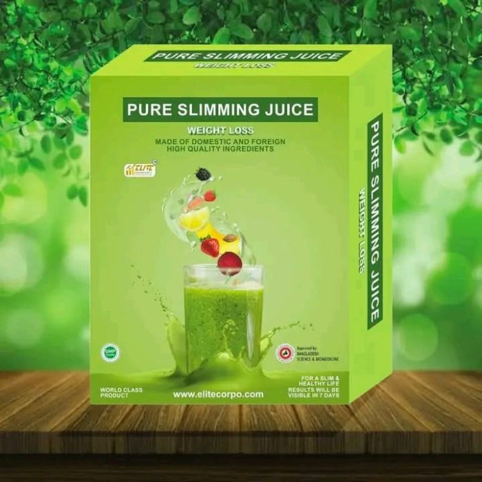 Pure Slimming Juice (৩ পিছ - ফুল কোর্স) পিউর স্লিমিং জুস